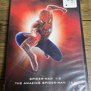Spider-Man: 5- movie collection dvd set- Marvel comics, sony pictures